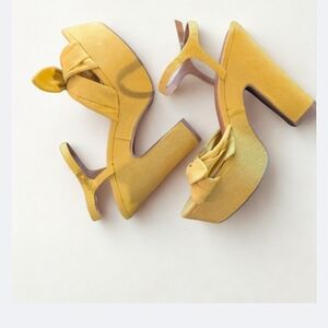 Charlotte Russe Faux Suede Platform Sandles